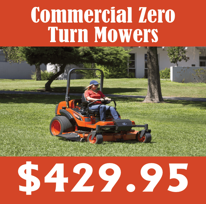 Commercial Zero Turn Mowers  Spring Service