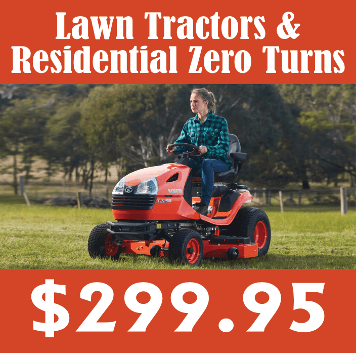Lawn & Tractors & Residential Mowers Spring Service